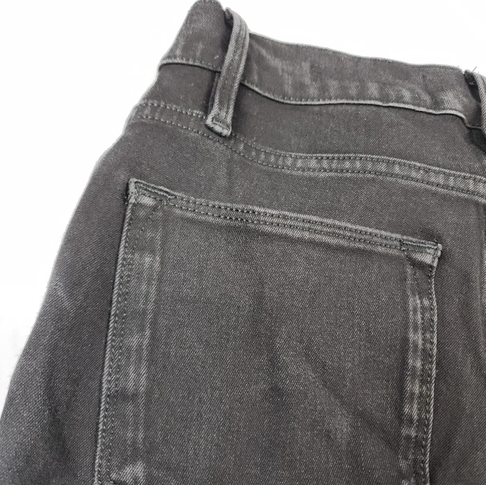 FRAME Le High Skinny Jeans Black High Rise Ankle Stretch Size 25 - Picture 8 of 13